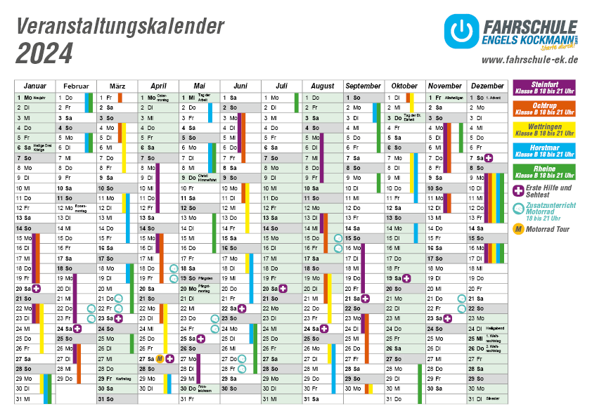 Veranstaltungskalender 2024